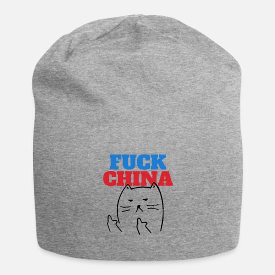 Fuck China Middlefinger Cat II' Beanie 